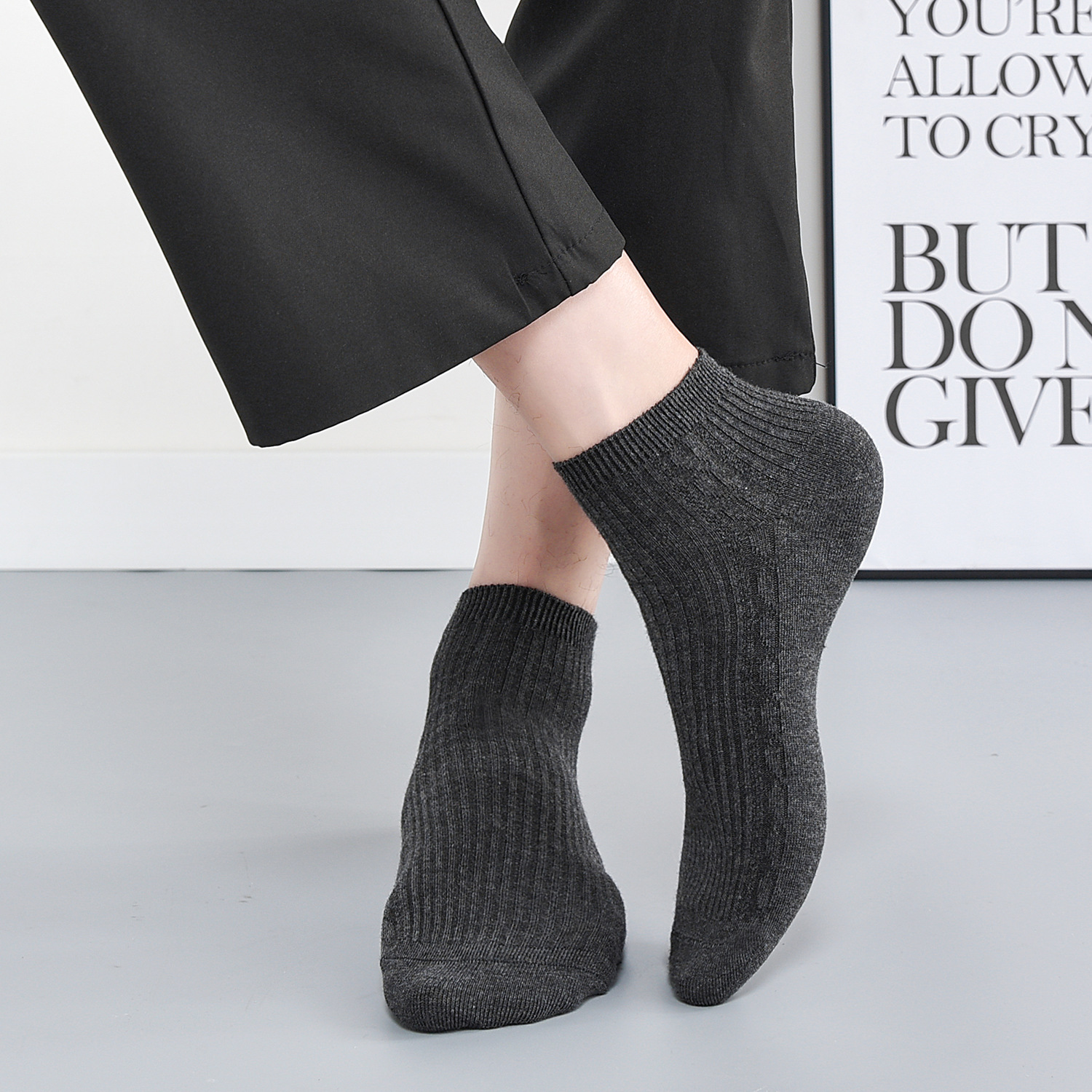men's summer sports big socks