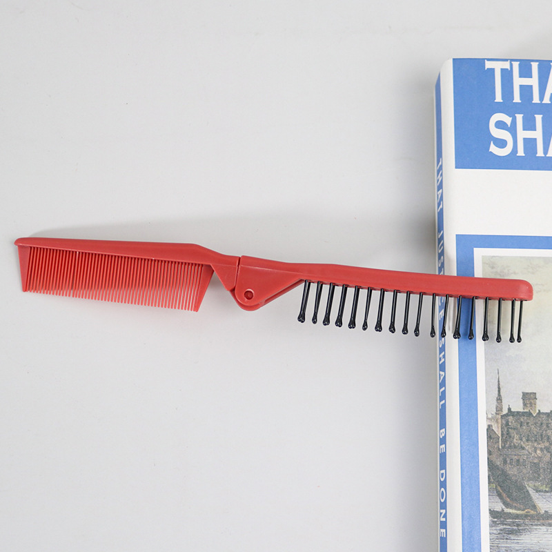 Peine plegable para niños, trenzado de patrones para bebés y niñas, sin dañar el cabello