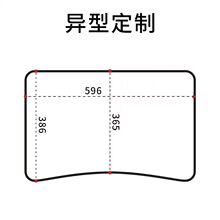 小学生透明塑料PVC水晶板软玻璃升级无味学校用餐垫60*40防水绢花