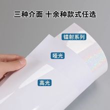 照片冷裱膜自粘透明寸相片塑封自封树叶标本流麻冰箱贴