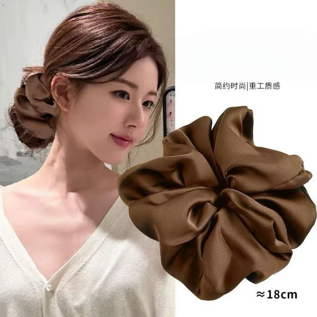 5801 데일리 솔리드 컬러 20cm 서클 다크 커피