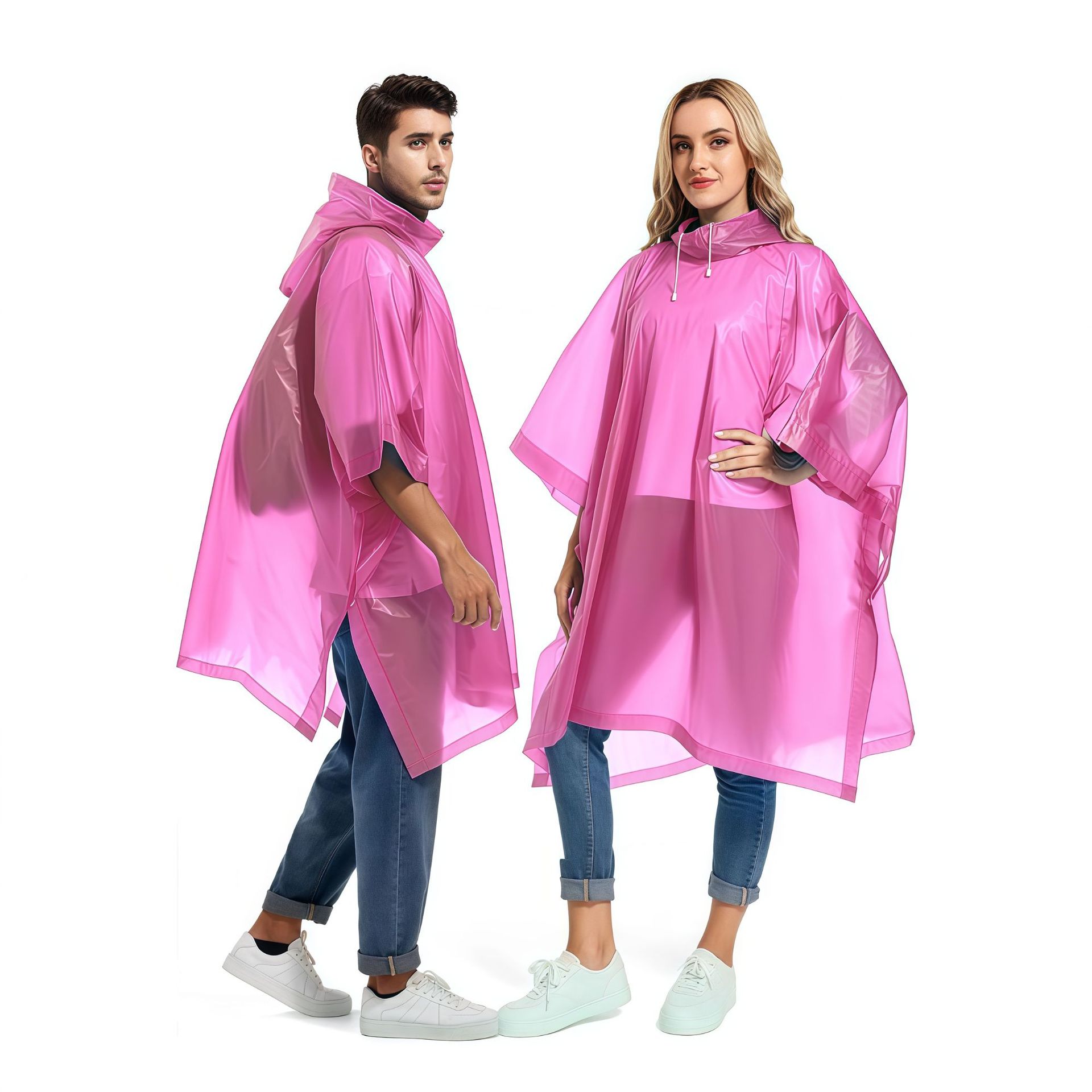 Poliéster 3 - en - 1 al aire libre chaqueta de lluvia viajar multifuncional caminata montañosa bicicleta conveniente para llevar capa chaqueta de lluvia al por mayor