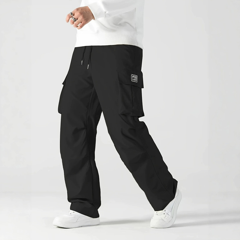 In-Stock Cross-Border Supply of European Size Workwear Pants for Men, Spring and Autumn Thin Style, Multi-Pocket Casual Sports Straight-Leg Pants In-Stock Cross-Border Supply of European Size Workwear Pants for Men, Spring and Autumn Thin Style, Multi-Pocket Casual Sports Straight-Leg Pants