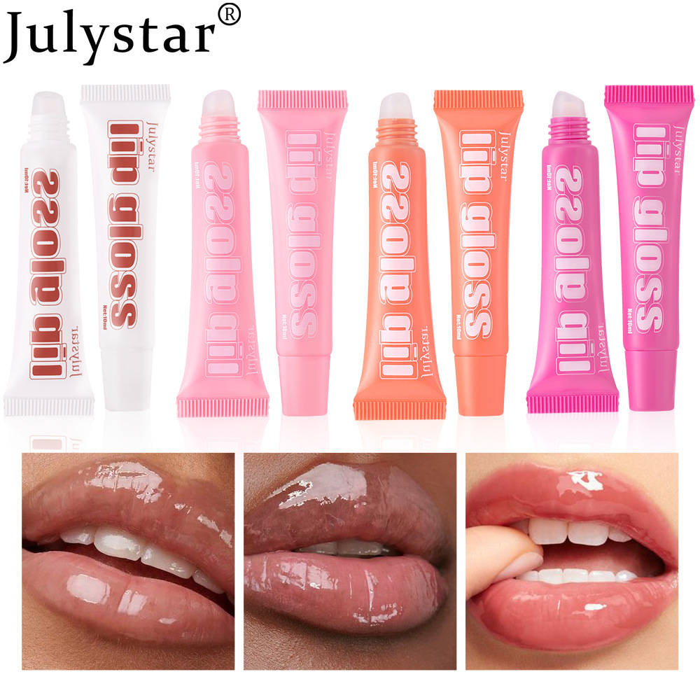 Julystar Water Light Transparent Mirror Soft Lip Oil Wholesale undefined