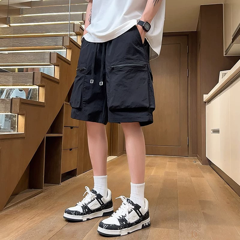Men's summer thin casual trend universal shorts for students, 2026 years, loose fit