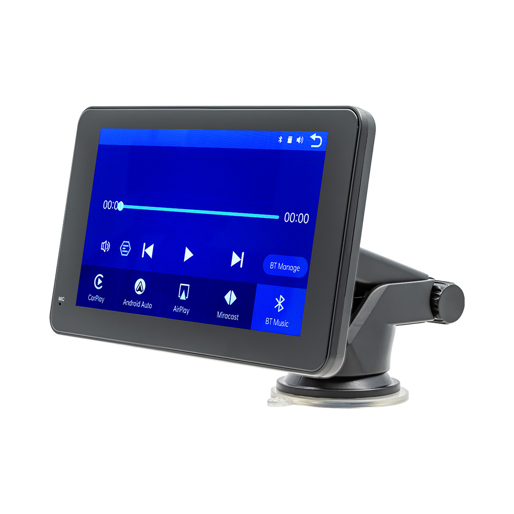 7 pulgadas carplay pantalla portátil navegación de alta definición imagen de marcha atrás controlado central reproductor MP5 de automóviles Bluetooth