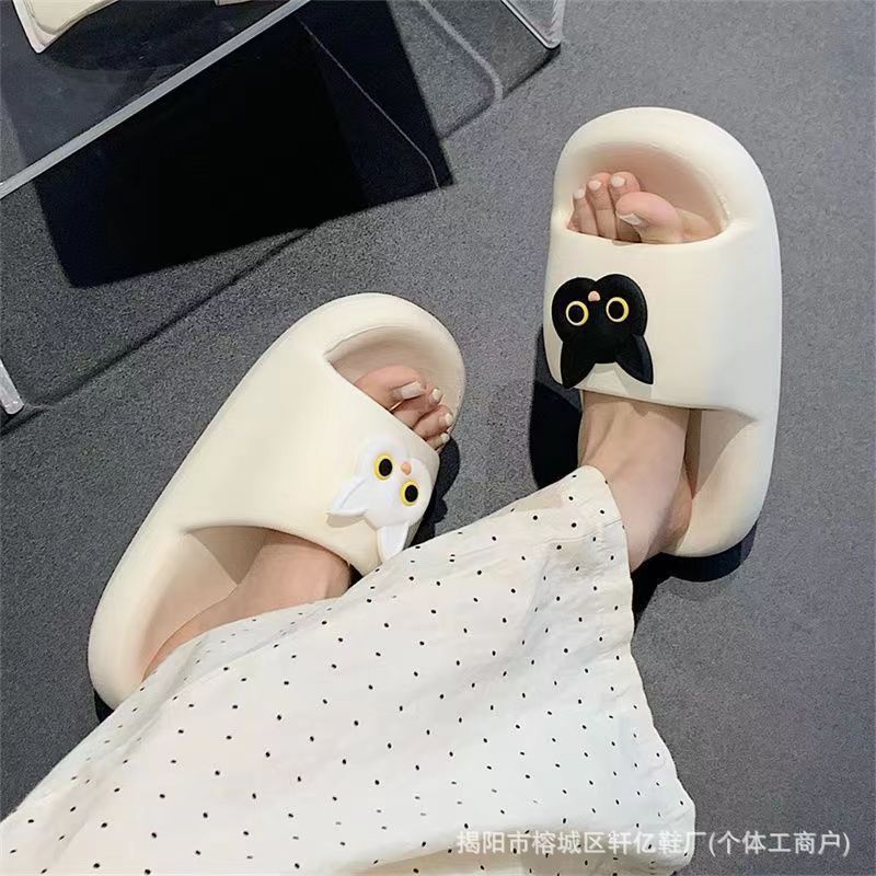 2302 흑백 고양이 [흰색]