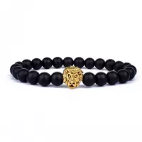 Матовый браслет для йоги 8мм, стильный аксессуар, подходит для Amazon и AliExpress, для импорта