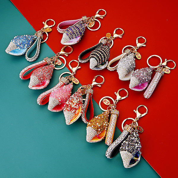 Golden keychain pearl