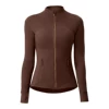 With zipper, coffee