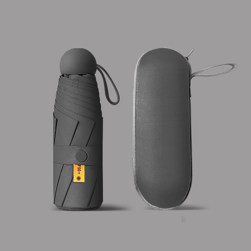 5 폴드 8 본 풀 쉐이딩 블랙 플라스틱 블랙 플러스 프로 캡슐 박스