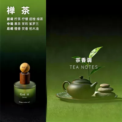 Car Fragrance Gift Box Set, Car Perfume Aromatherapy - zen-tea