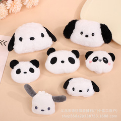 漫画ぬいぐるみクマの頭人形ペンダントかわいいパンダブローチ人形スクールバッグペンダント diy ジュエリー小さなアクセサリー