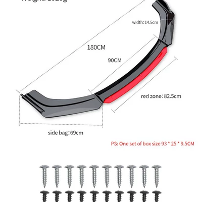 front corner protector, universal front lip | Big Surrounded