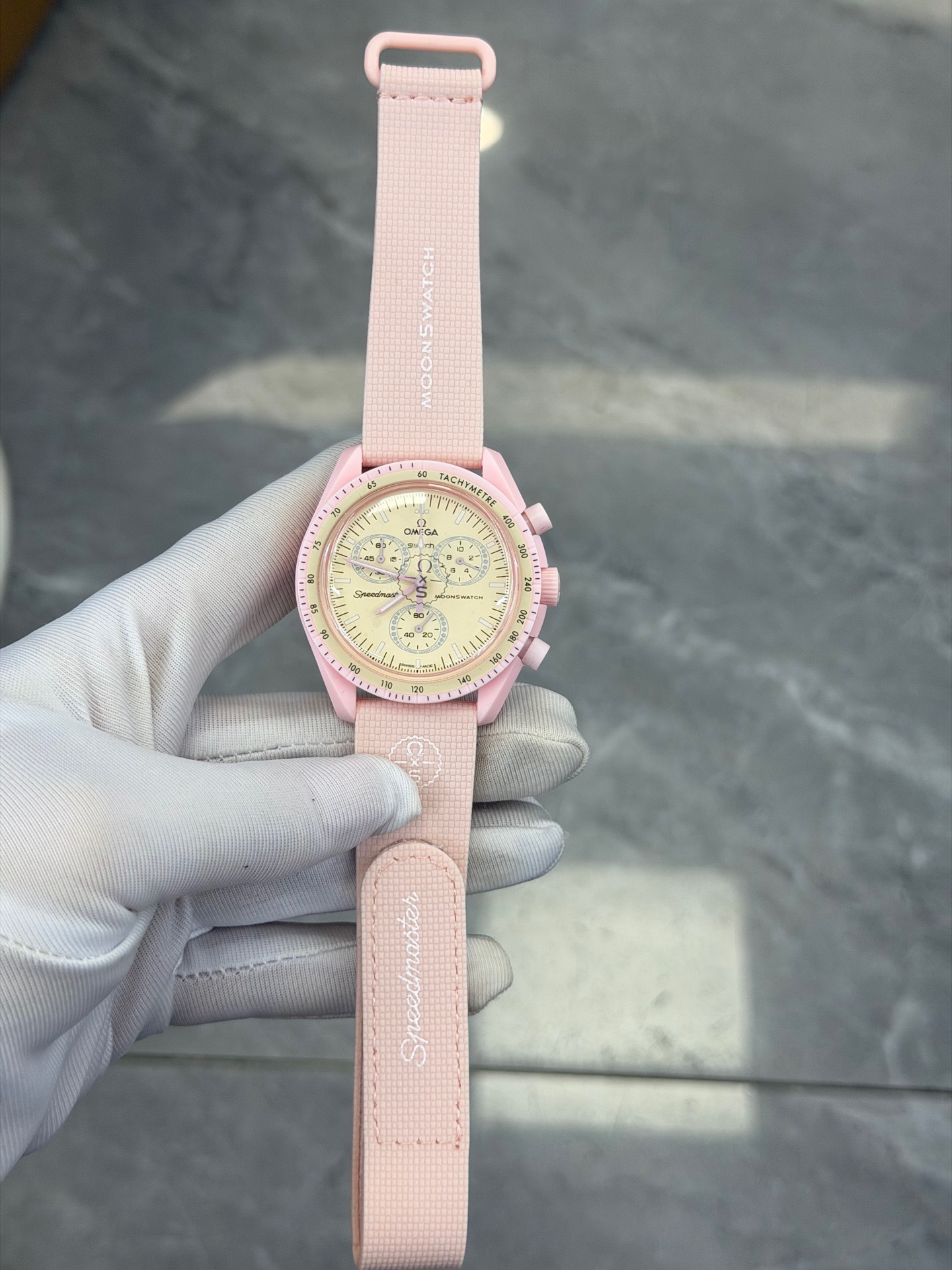 Reloj Cronógrafo de Cuarzo de Seis Agujas de Plástico y Cristal de Zafiro, Impermeable con Luz Nocturna image 7