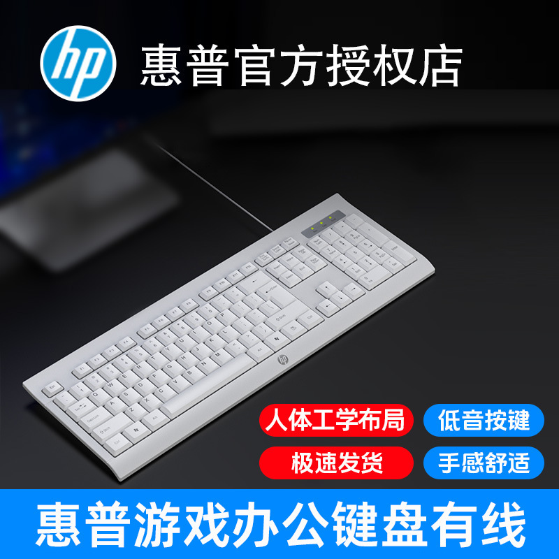 HP/HP KM100有線キーボードマウスセットノートパソコンゲームビジネスオフィス共通卸売り|undefined