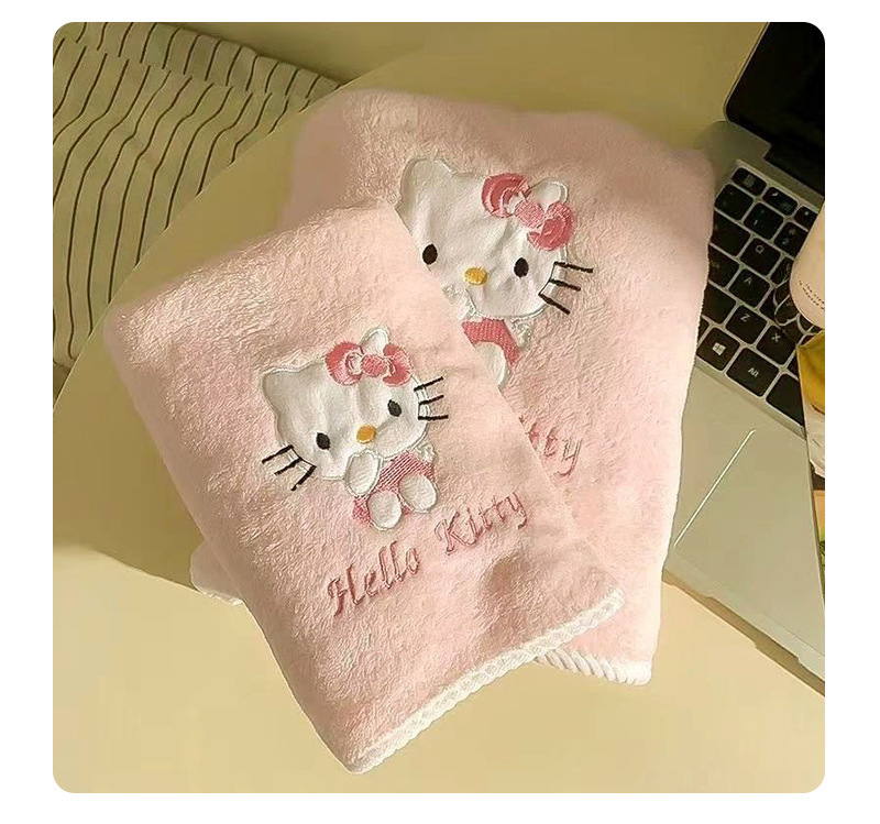 Sınır Ötesi Mercan Polar Havlu Banyo Havlusu Seti Banyo Şapkası Havlu Su Emici Dökülmez Banyo Havlusu Tam Vücut Giyilebilir Üç Parçalı Set