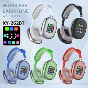 Трансграничная 2025 новая Bluetooth-гарнитура с головным креплением P9MAX, беспроводной цифровой дисплей, цветной экран, сверхдлительный режим ожидания, внешняя торговля, оптовая торговля