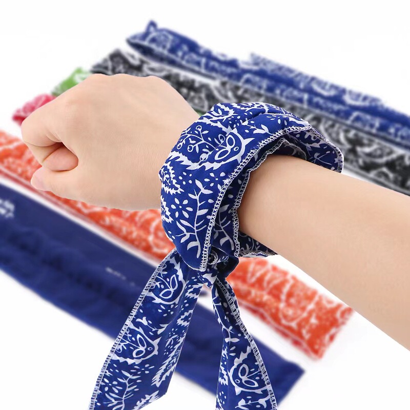 Summer Sports Cooling Ice Towel, Cool Wrist Towel, Printed Cold Scarf, Bandana, Cold Towel Wholesale