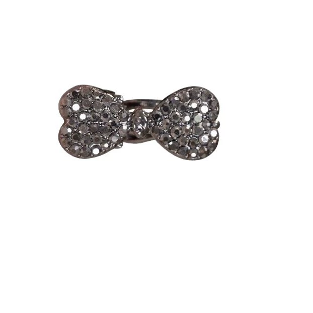 small hairpins with bow, hairgrip, bangs, high-quality style