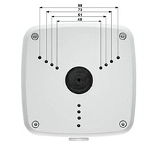 热销外贸方盒监控藏线盒可藏线Squre junction box 监控过线盒
