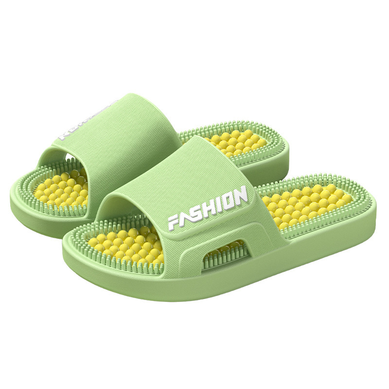 Zapatillas de masaje para mujeres 2026 nuevo baño antideslizante desodorante meridianos dragar toallas frías domésticas de salud
