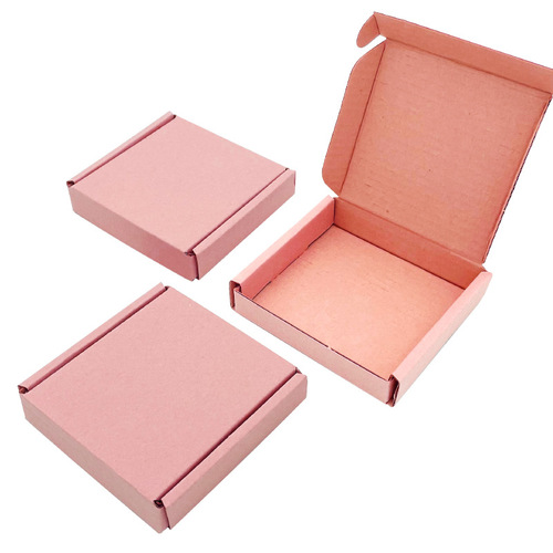 Solid color airplane box express box packaging box color lotus root pink blank printing logo wholesale internet celebrity creative