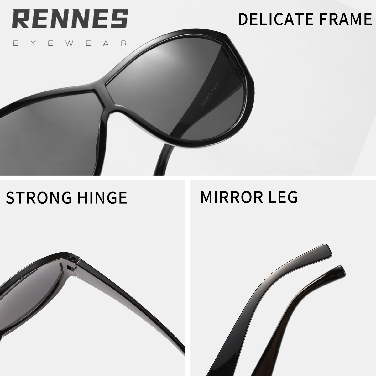 Espejo de sapo de marco grande europeo y americano para hombres y mujeres transfronterizos nuevas gafas de sol de ciclismo retro a prueba de viento gafas de sol de protección UV para exteriores