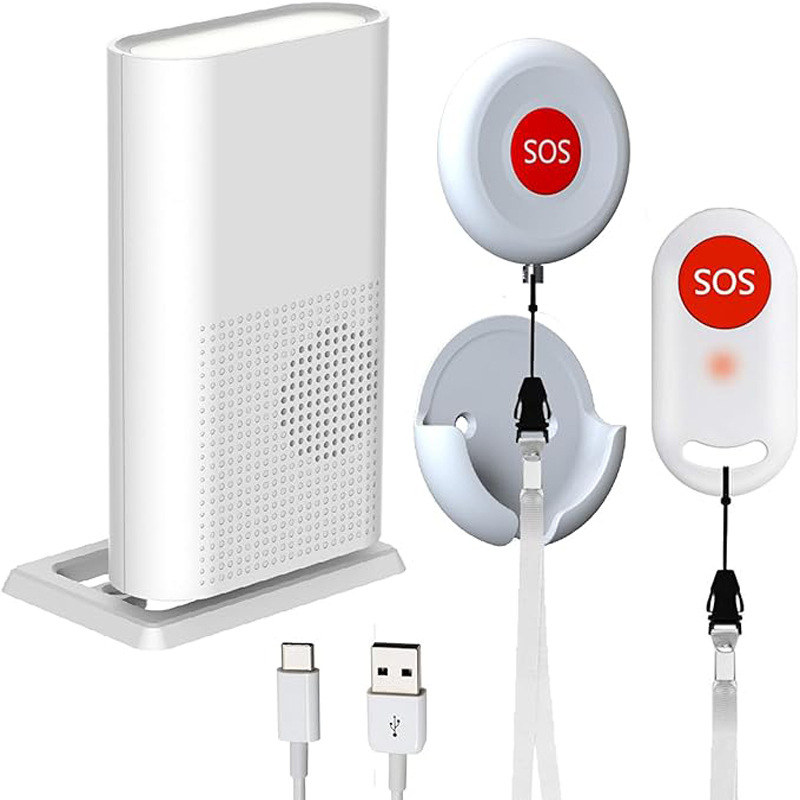 无线护理人员呼叫按钮呼叫铃适用于老年人患者残疾人SOS按钮报警