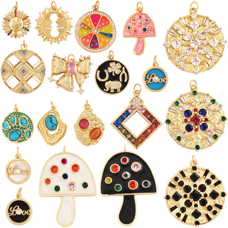 3g Weight Pendant Jewelry Making Type 16 * 21mm, 30*38mm, 31*38mm Jewelry Making Size Shell, Zircon Inlay Material DIY Jewelry Accessories Classification Hole 2~2.9mm, Hole 5~5.9mm Hole Size 1 Piece Quantity Copper Material Geometric Pattern Inlay Design Simple Style Style 1 Piece 16 * 21mm 30*38mm 31*38mm Hole 2~2.9mm Hole 5~5.9mm Copper Shell Zircon Geometric Pendant 2