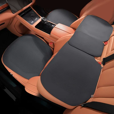 Seat cushion, seat cover | Car Seat Cushions, Special - front-and-rear-3-piece-set-noble-black