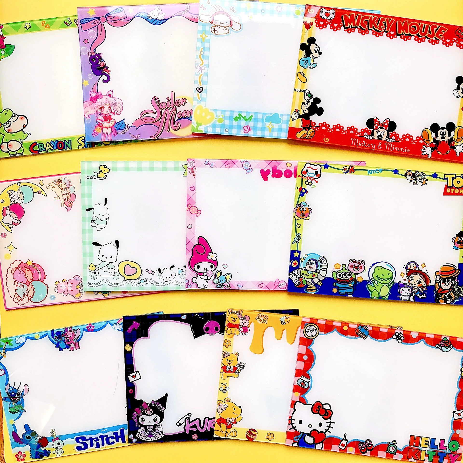 Новая акриловая пишущая доска сообщение Board Санрио Hello Kitty Kuromi кросс-бордер TK США и Япония взорванный 15см