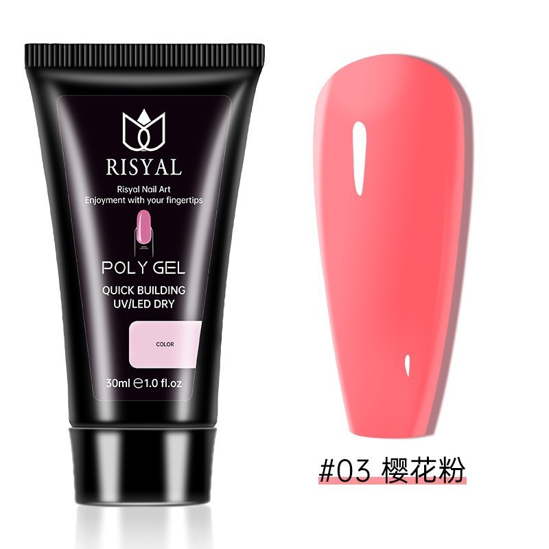 クリスタルエクステンション接着剤ポリジェルペーパーフリートレイクイックエクステンションネイルアート接着剤ゼリー接着剤チューブ光線療法モデル接着剤|undefined