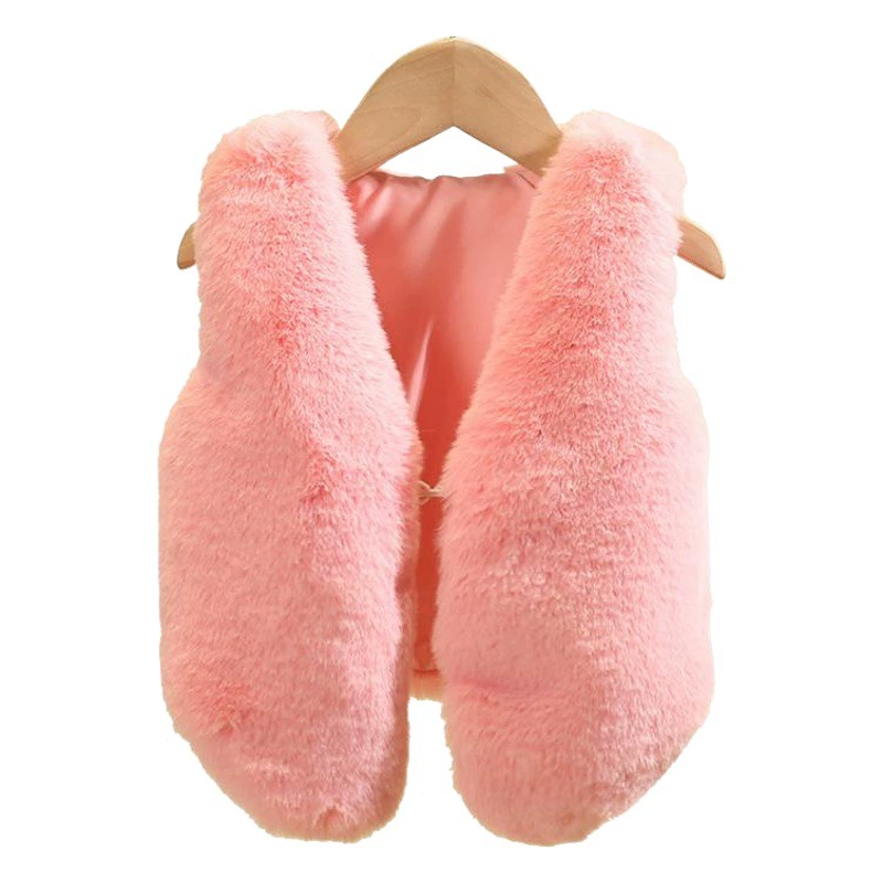 Детская одежда для внешней торговли, пальто из искусственного меха для девочек, утолщенное Детское пальто из искусственного меха, Детское пальто с хлопковой подкладкой