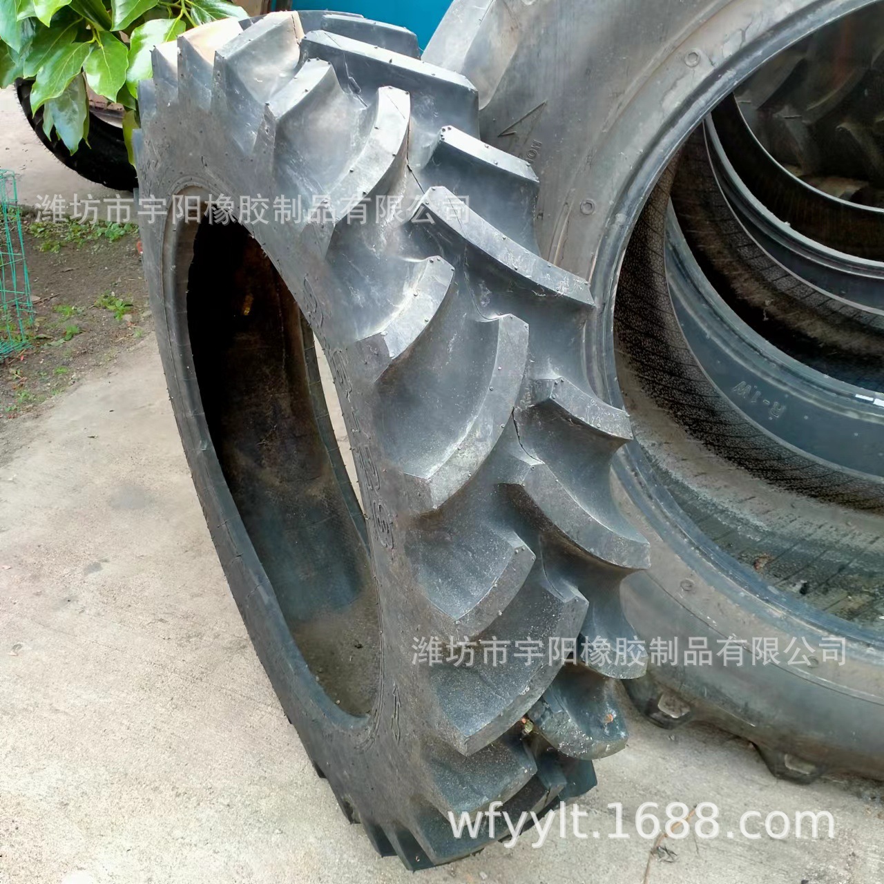 打药机轮胎  9.5-28 轮胎加钢圈   加密人字胎 防陷胎