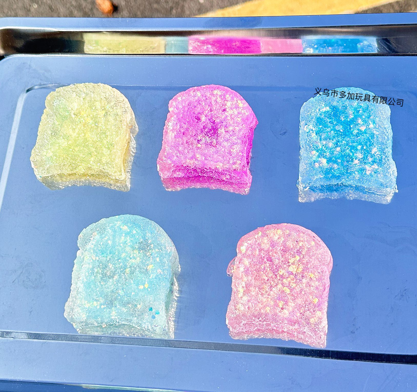 B Le Jiajia Garra de gato transparente Pellizcar música comida de simulación tofu descompresión accesorios descompresión descompresión ventilación pellizcar juguetes