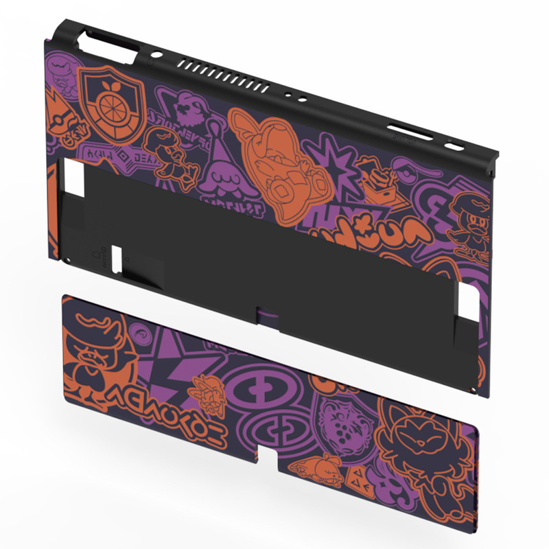 Nintendo switch oled host back shell replacement Shell needs to be disassembled to modify oled shell game machine accessories