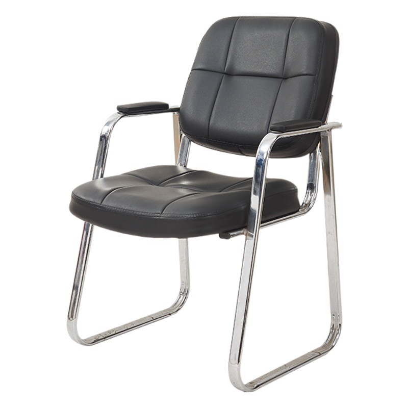 Silla de oficina de cuero moderno – silla de reuniones ergonómica y cómoda al por mayor