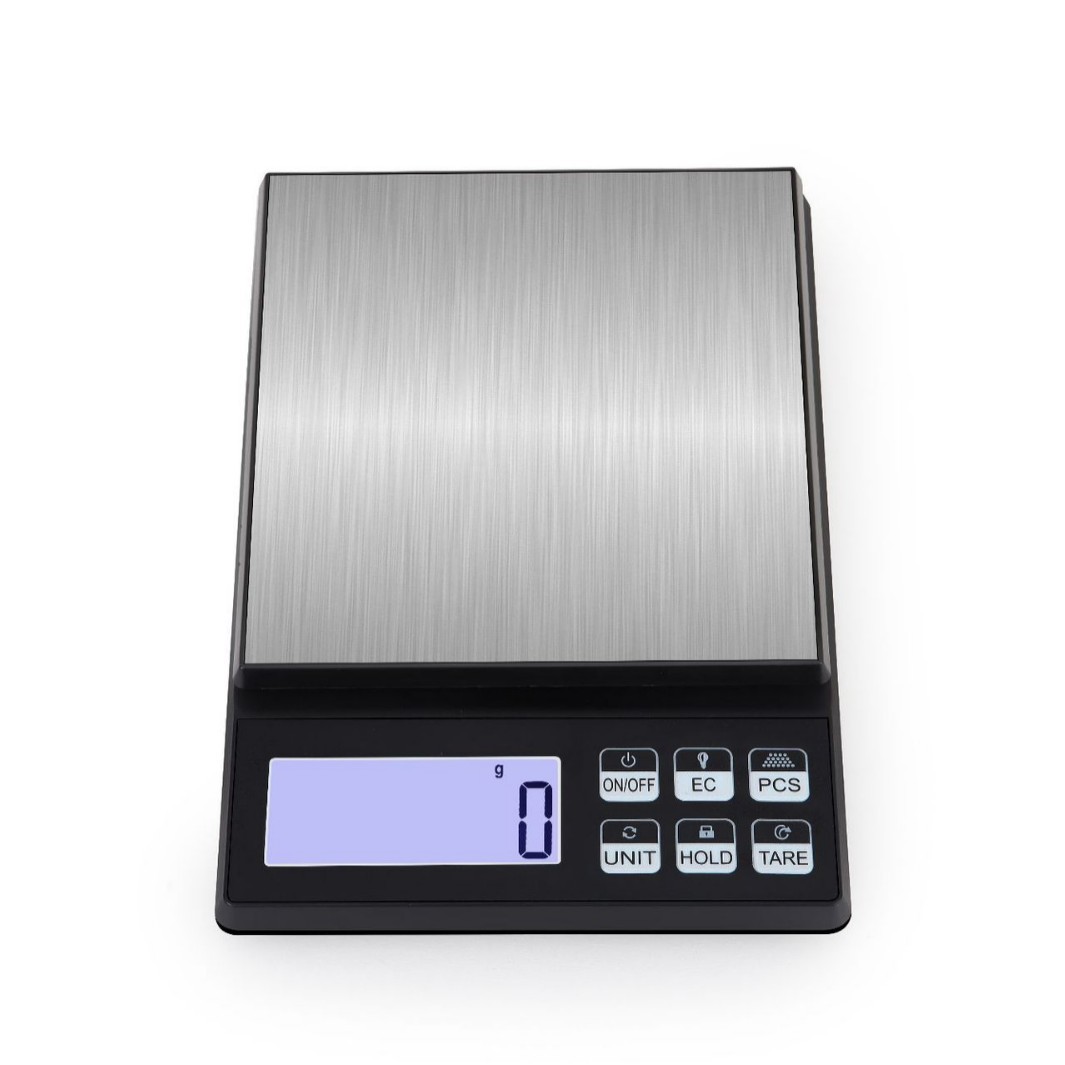 平板厨房秤5KG/1G 不锈钢电子称 家用秤