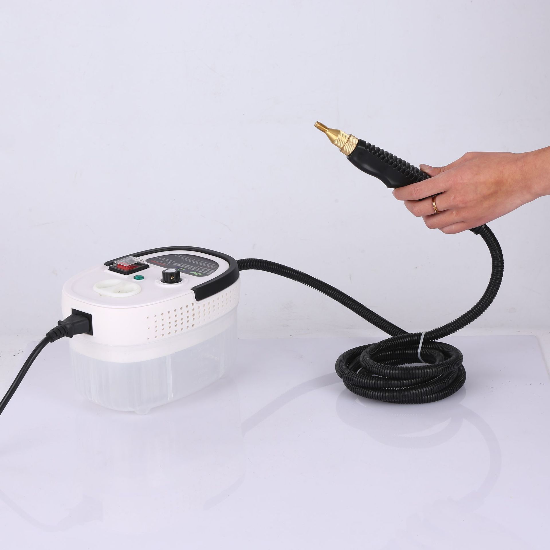 Máquina de limpieza de vapor de control automático tipo de pistola de calentamiento rápido multifuncional máquina de limpieza de control de velocidad máquina de limpieza inteligente estándar americano