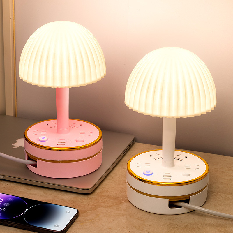 Led Eye Protection Multifunctional Table Lamp Socket Study Bedside Night Light Plug Converter Bedroom USB Charging Row Socket Led Eye Protection Multifunctional Table Lamp Socket Study Bedside Night Light Plug Converter Bedroom USB Charging Row Socket