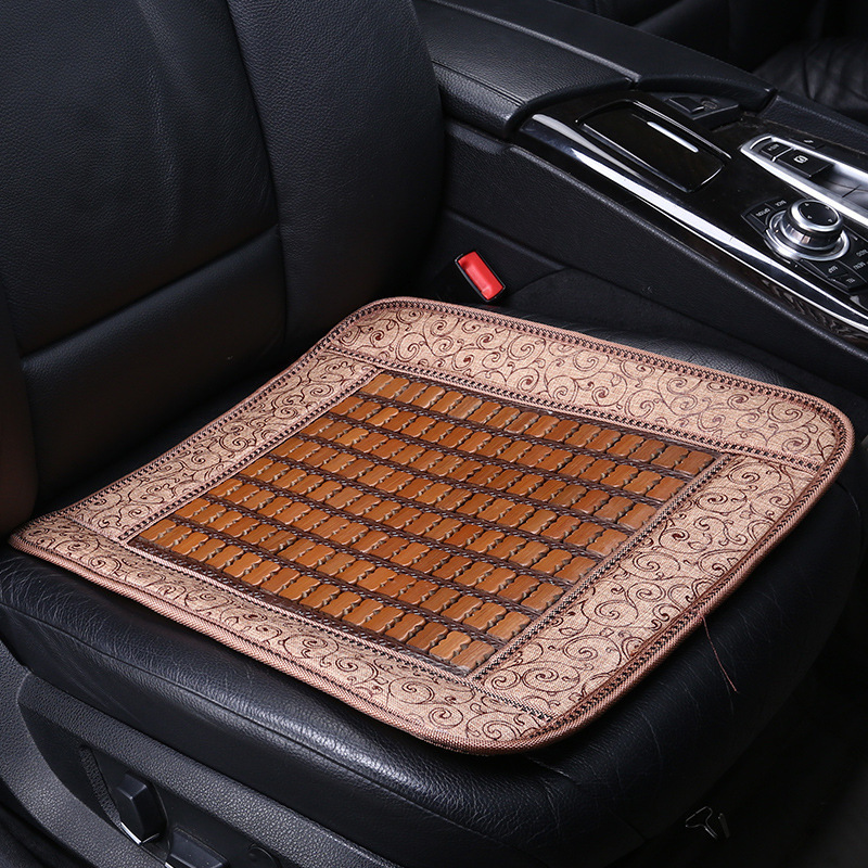 Cuatro estaciones cojín de automóvil universal cojín de verano cojín de perlas de madera transpirable ventilación de verano gran camión