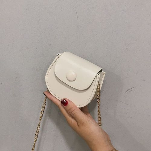 Mini bag for women, new trendy fashion chain saddle bag, internet celebrity, stylish small bag, shoulder crossbody small bag