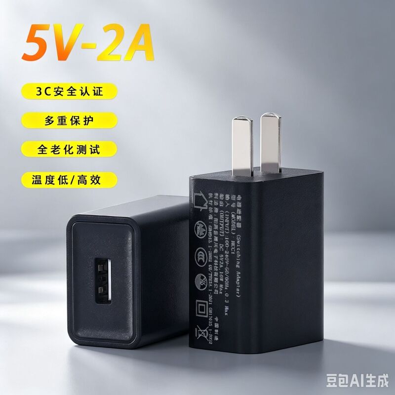 5V2A Charger 3C National Standard Certified USB Power Adapter Mobile Phone Fast Charging Charging Head