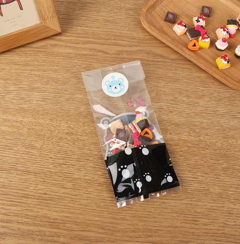 精美卡通DIY饼干包装袋糖果曲奇包装袋可定 制量大从优