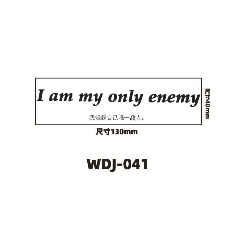 Jugo de hierbas pegatinas de tatuaje letras inglesas pegatinas de tatuaje de clavícula de la mano de espalda alta sensación impermeable a prueba de sudor semipermanente