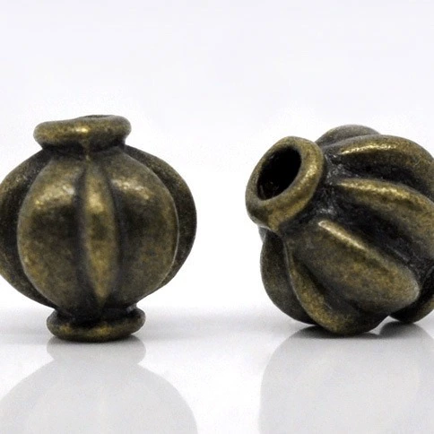 Прямые продажи с фабрики древний бронзовый фонарь бусины аксессуары цинковый сплав бусины ручной работы аксессуары для рукоделия оптом