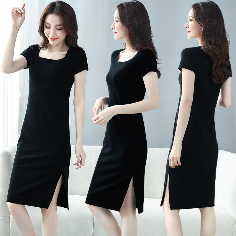 스퀘어 칼라 375-블랙