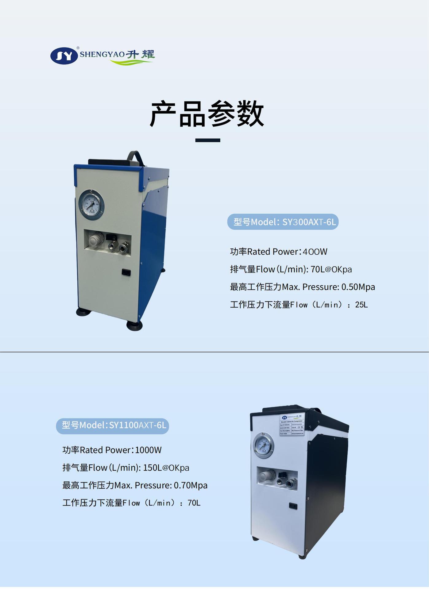 Manufacturer Customized Silent Box Type Small Oil-Free Air Compressor Portable Laboratory Air Blowing Dust Removal Air Source