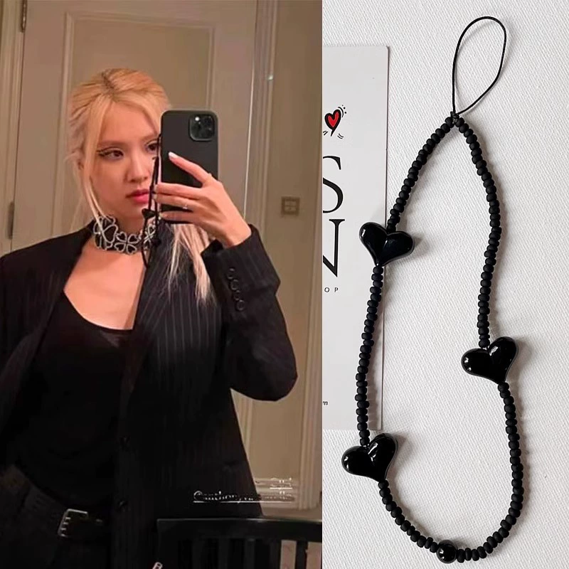 Park Caoying тот же чистый черный продвинутый мобильный телефон телефон цепи чехол для мобильного телефона